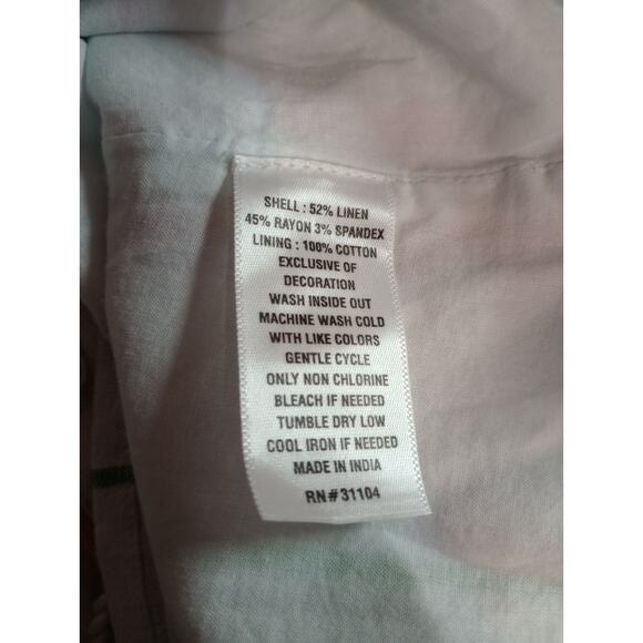 Crown‎ and Ivy Shirt Ladies Petite Large White Long Sleeve - Picture 6 of 8